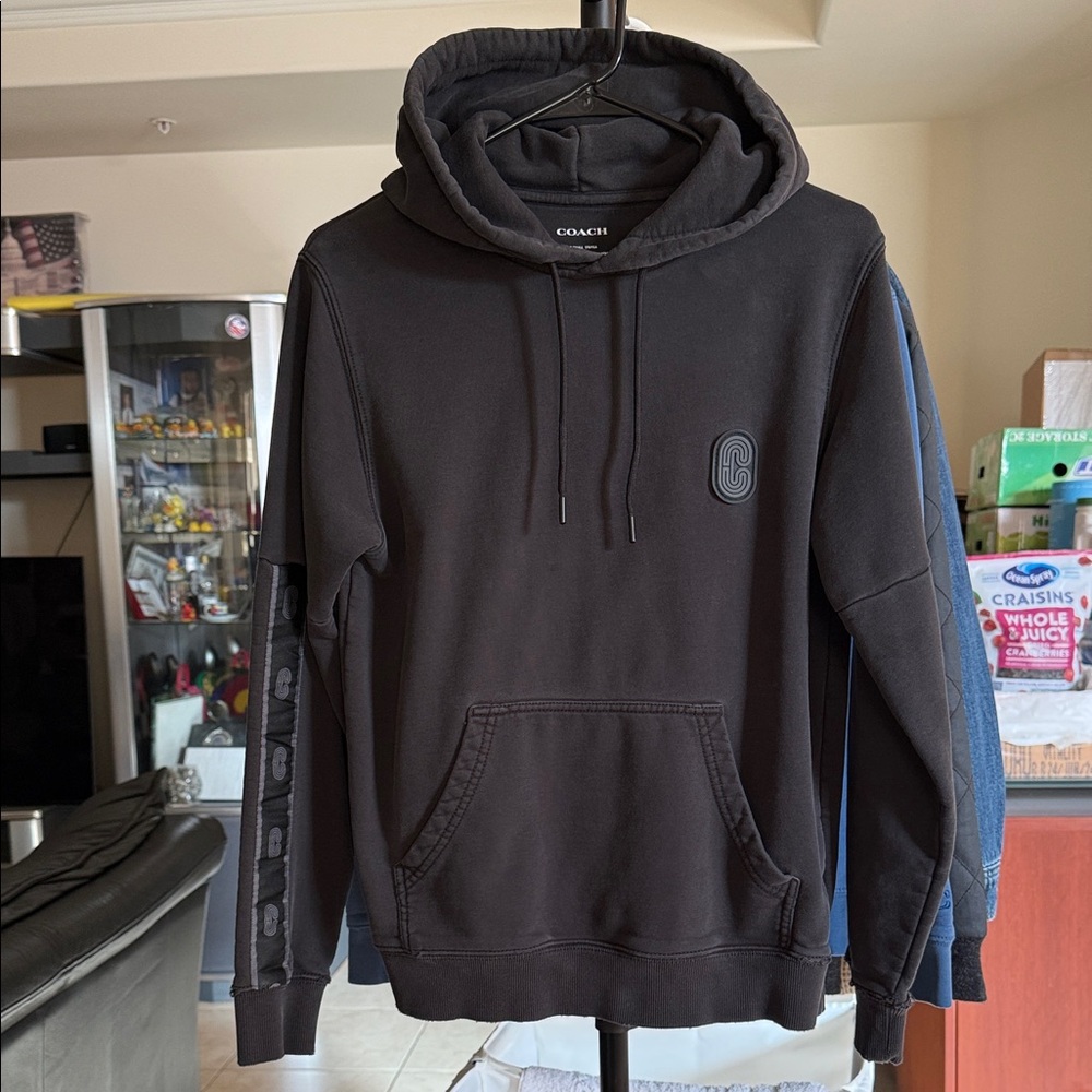 Coach Charcoal Men's Hoodie
